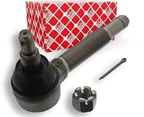 febi bilstein 41320 Spurstangenendstück mit Kronenmutter und Splint, 1 Stück