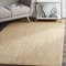 SAFAVIEH Naturfaser Teppich für Wohnzimmer, Esszimmer, Schlafzimmer - Natural Fiber Collection, Kurzer Flor, Natürlich, 244 X 305 cm