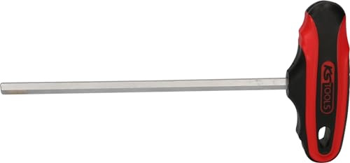 KS Tools T-Griff-Innensechskant-Schlüssel, 6mm, 185mm, auf Hänger