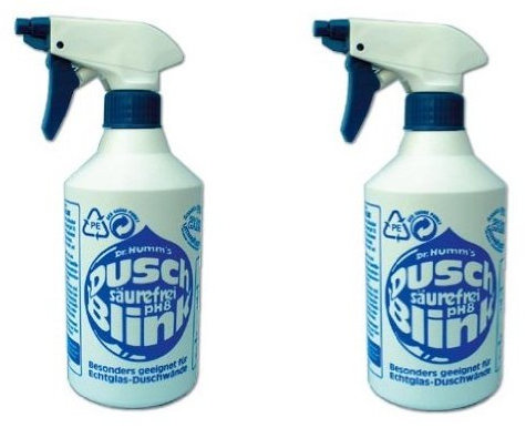 Spar-Set DUSCH-BLINK Duschwandreiniger 2 St.Sprühflaschen Dr. Humm's Aquatic