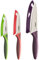 zyliss E72404 Set di Coltelli da Cucina in 3 Pezzi, Taglie Multiple, Acciaio Inossidabile, Multicolore, Coltelli da Cucina Multiuso, Lavabili in Lavastoviglie