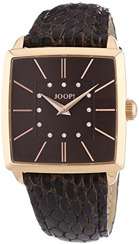 Joop! Damen-Armbanduhr Analog Quarz Leder JP100732F05U