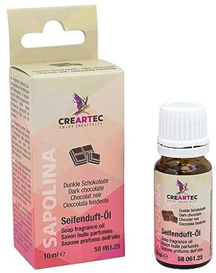 CREARTEC Duftöl für Seifendüfte 10 ml aus Öl selbstgemachten Seifen Duftöl für Seifen Schokolade