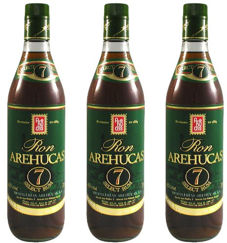 Arehucas Select Ron Club 7 Sparpaket 3 x 0,7 l