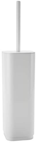 Gedy Toilet Brush Holder, Thermoplastic Resin, White