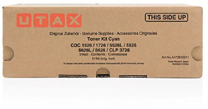 Utax Original 4472610011 Toner Cyan für Triumph-Adler P-C 2665 MFP