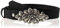 MGM Damen Fiore Gürtel, Schwarz (schwarz 1), 90 cm (Herstellergröße: 90)