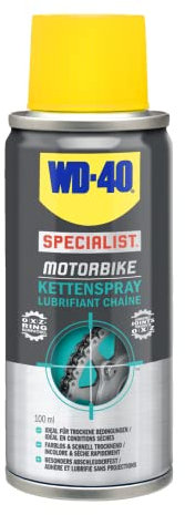 WD-40 Spray para cadenas, 100 ml, transparente