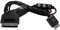Eaxus® RGB Scart Cable adecuado para Playstation - Cable de TV con salida de audio - Compatible con PSX PS1 PS2 PS3