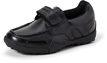 Geox J W.Snake Moc B, Mocasines para Niño, Negro (Black), 37 EU