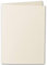 ARTOZ 50x DIN A6 Faltkarten - Chamois (Creme) - 105 x 148 mm Karten blanko zum selbstgestalten - 220 g/m² gerippt