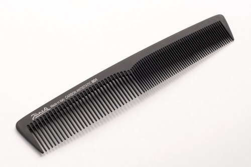Jäneke Carbon-Kamm, Kleiner Damenkamm, Länge: 7 1/4 Zoll