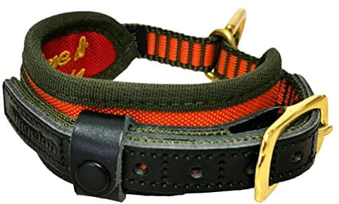 Niggeloh Hundehalsung Deluxe, Orange-Oliv, XS, 091100022