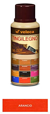 Veleca Tival Color Holzfarbe Orange – 250 ml – Holzfarbe für den Innenbereich