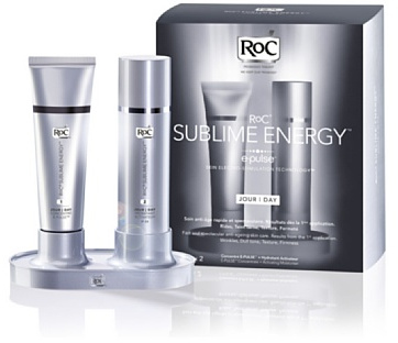 Sublime Energy e-Pulse by RoC Concentrate and Moisturiser 30ml x 2 Day