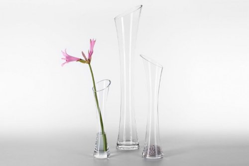 La Vida Vase SVEN aus Glas, Glasvase, Blumenvase