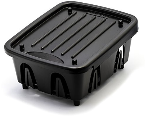 Camco 43512 Black Mini Dish Drainer and Tray