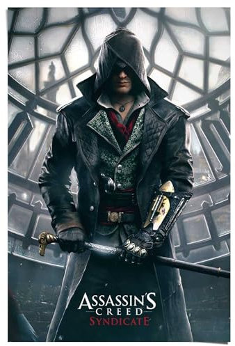 REINDERS Poster, Assassin's Creed Syndicate - big ben, Kinderzimmer, Poster, Wanddeko, Room Decor, 150 gr. glänzend Bilderdruckpapier, Mehrfarbig, 91,5x61cm
