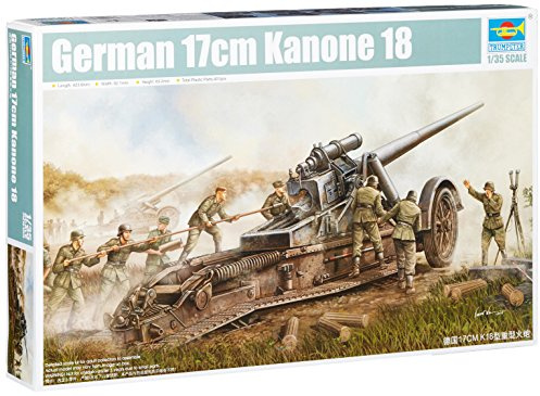 Trumpeter 1: 35 - German 17cm Kanone 18 Heavy Gun