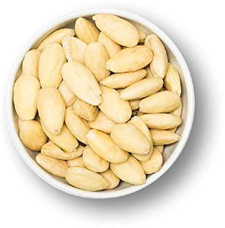 1001 Frucht - Geschälte Mandeln blanchiert, 250g, Neue Ernte 2025, ohne Zusätze, Knackig frisch naturbelassen aus Spanien gentechnikfrei, Unbehandelte gesunde Nüsse - ganze Mandeln ohne Haut