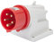 Gewiss 60 iec - Clavija macho 32a 3 polos+tierra 380v ip44
