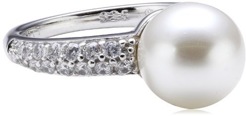 Esprit Jewels Damen-Ring 925 Sterling Silber pearl sphere