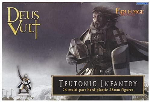 Teutonic Infantry - 28mm Hard Plastic figures by Fireforge Games