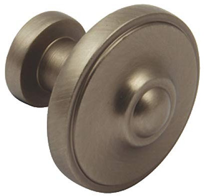 ARIEL Cupboard Door Knob with Pewter Effect Finish