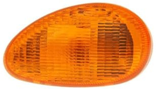 2EXTREME Blinker vorn links kompatibel mit Vespa ET2 50, ET2 Inyección, ET4 | Blinkleuchte vorn links inkl. Glühbirne 12 V 10 W, Glasfarbe orange, Halogen, Kunststoff; Referenz 293600, Kraftradtyp Roller