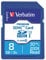 Verbatim Tarjeta de Memoria SDHC de 8 GB, UHS-I V10 U1 Clase 10, Azul (96318)