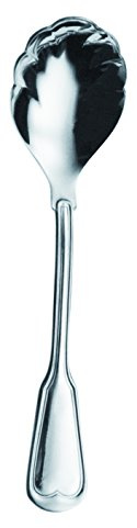 Picard & Wielpütz Zuckerlöffel rostfrei ALTFADEN - Länge: 13,7 cm, poliert, klassisches Besteck, abgerundeten Kanten, hochwertiger Löffel, Servierbesteck - Briefanker (1 X)