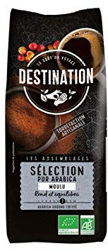 Café bio sélection 100% Arabicas - moulu filtre - 1kg