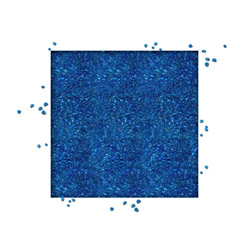 KiesKönig 5 kg Glaskies 3/6 mm direkt Azurblau