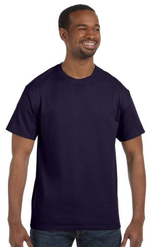 Gildan Mens Heavy Cotton Short Sleeve T-Shirt (2XL) (Blackberry)