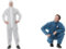 3M Schutzanzug 4500, Kategorie: I, Grˆ e: XXXL, Farbe: wei VE = 1