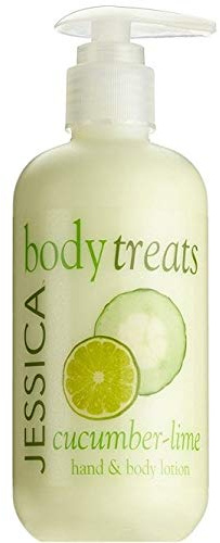 JESSICA Body Treats Lotion - Cucumber And Lime 245ml (8329)
