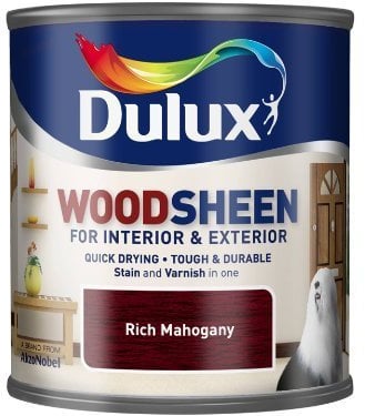 Quick Drying Interior/Exterior Woodsheen RICH MAHOGANY 750ML by Dulux