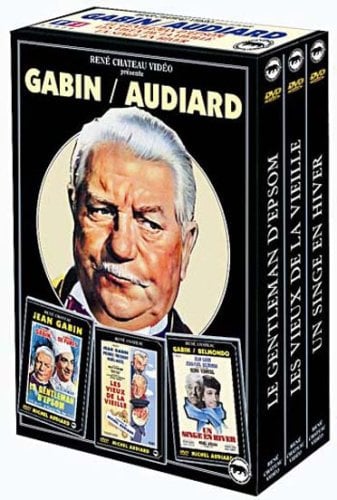 Coffret gabin - audiard : gentleman d'epsom ; les vieux de la vieille ; un singe en hiver [FR Import]