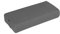 Yogistar Yoga-Bolster Yin - Eckig Graphit
