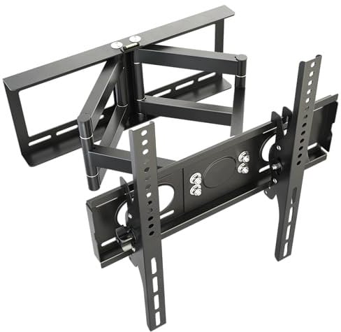 RICOO TV Bracket Tilt Swivel approx 32-65 Inch for LED LCD OLED Curved and Flatscreens R28 Wall Mount Universal for VESA 200x200-400x400