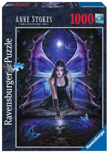 Ravensburger Puzzle 19110 - Sehnsucht - 1000 Teile Puzzle für Erwachsene und Kinder ab 14 Jahren, Fantasy Puzzle von Anne Stokes