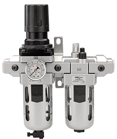 Draper 24333 Expert Combined Filter/Regulator/Lubricator Unit, 1/2 BSP, 30.3cm x 23.6cm x 10cm