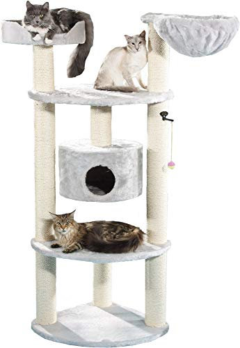 CLEVERCAT Kratzbaum Big Star Balu mit extra großen Liegeelementen für höchste Stabilität. In vielen Farben lieferbar. Made in Germany