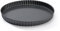 De Buyer - Moule à tarte rond Canelée en acier antiadhésif - Diamètre 32 cm -, Noir
