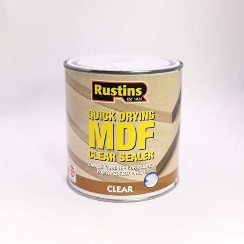 Rustins Quick Dry MDF Sealer - Professional Sealant for Rapid Results1L