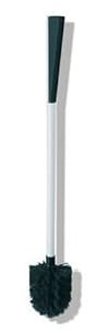 HEWI WC-Bürste 801 (Farbe Anthrazitgrau, Toilettenbürste ohne Behälter, Grifflänge 140 mm, Gesamtlänge 540 mm, Bürstenkopf schwarz, Bürste auswechselbar) 801.20.010 92
