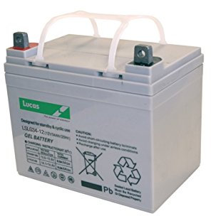 Lucas VRLA/AGM Golf Equipment Battery 12V 34AH