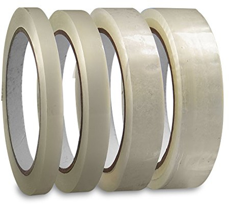 Paper Mart Cello Tape, 3/4 Inch by 72 Yards Transparent Tape with 3 Inch Core, Bulk Pack of 6 Rolls of Cellophane High-Tack Adhesive