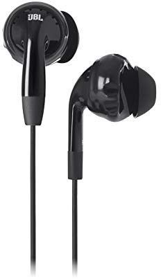 JBL Inspire 100 In-Ear Sport Kopfhörer Schweißresistent mit TwistLock Technologie Kompatibel mit Smartphones, Tablets und MP3 Geräten - Schwarz