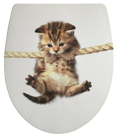 sanicomfort 1991787 WC-Sitz Cat mit Absenkautomatik